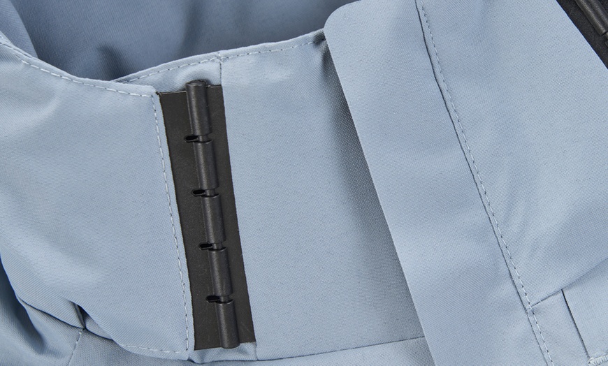 Image 12: Blu Apparel Women's Mesh Lined Rain Jacket 