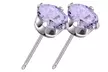 1, 2 ou 3 paires de boucles d'oreilles en Argent Sterling Philip Jones ornées de cristaux Zircondia® - Second Medium