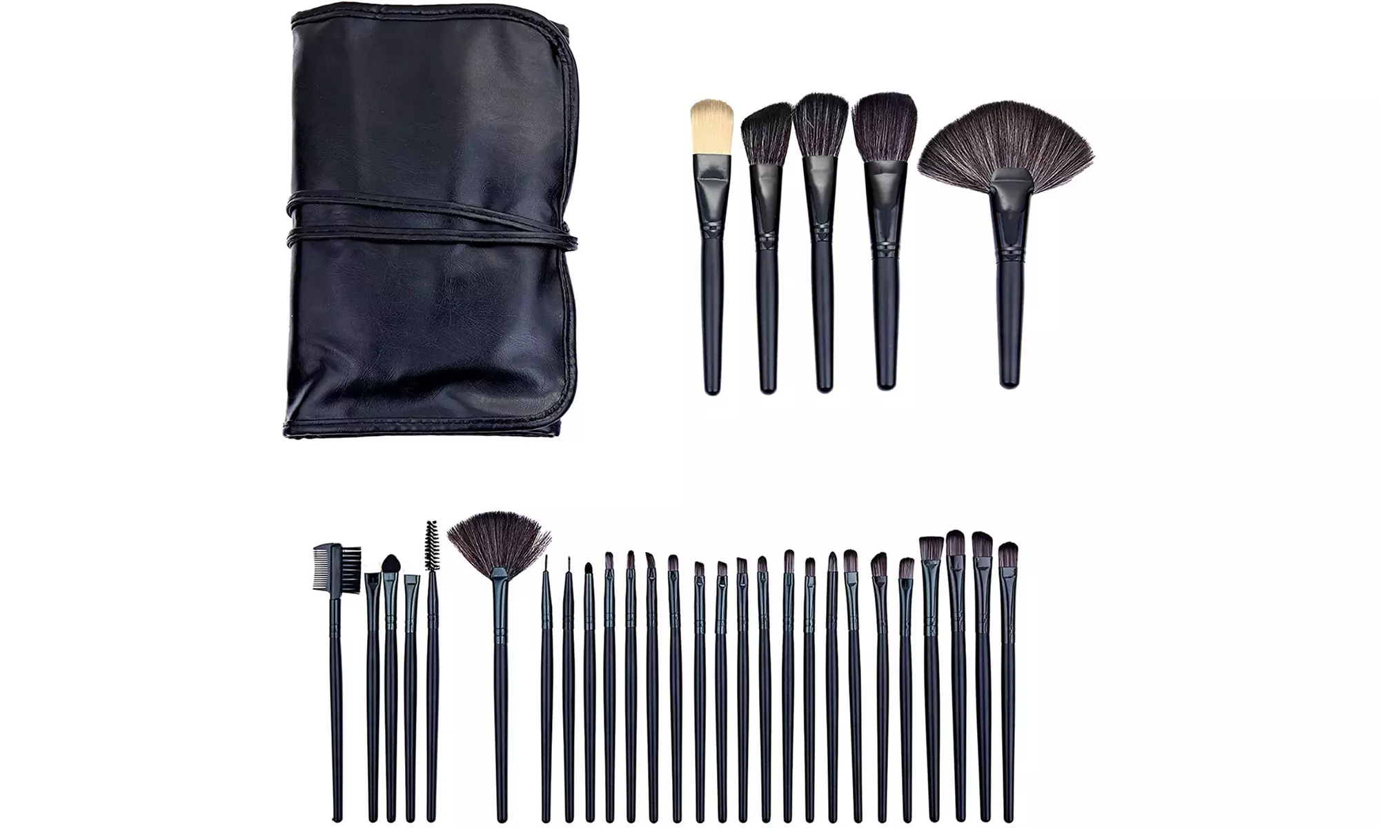 1 o 2 set di 24 o 32 pennelli professionali per trucco SDI-Paris