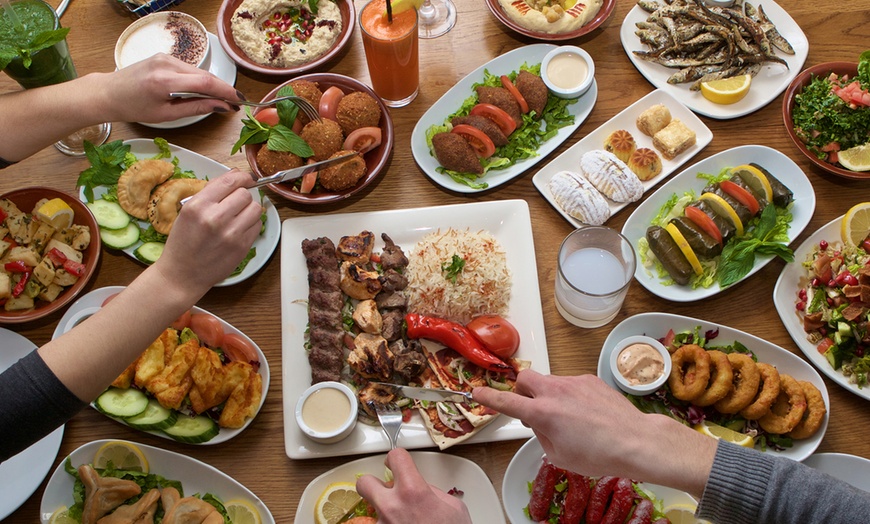 Image 2: Eight-Course Lebanese Meze