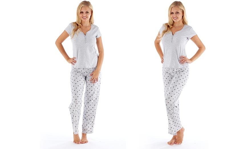 Image 2: Women's Heart Pyjama Set