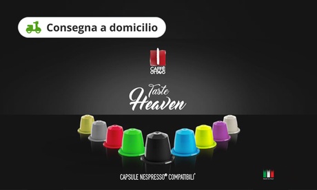 50 o 100 capsule Caffè Ottavo compatibili Nespresso (sconto fino a 42%)