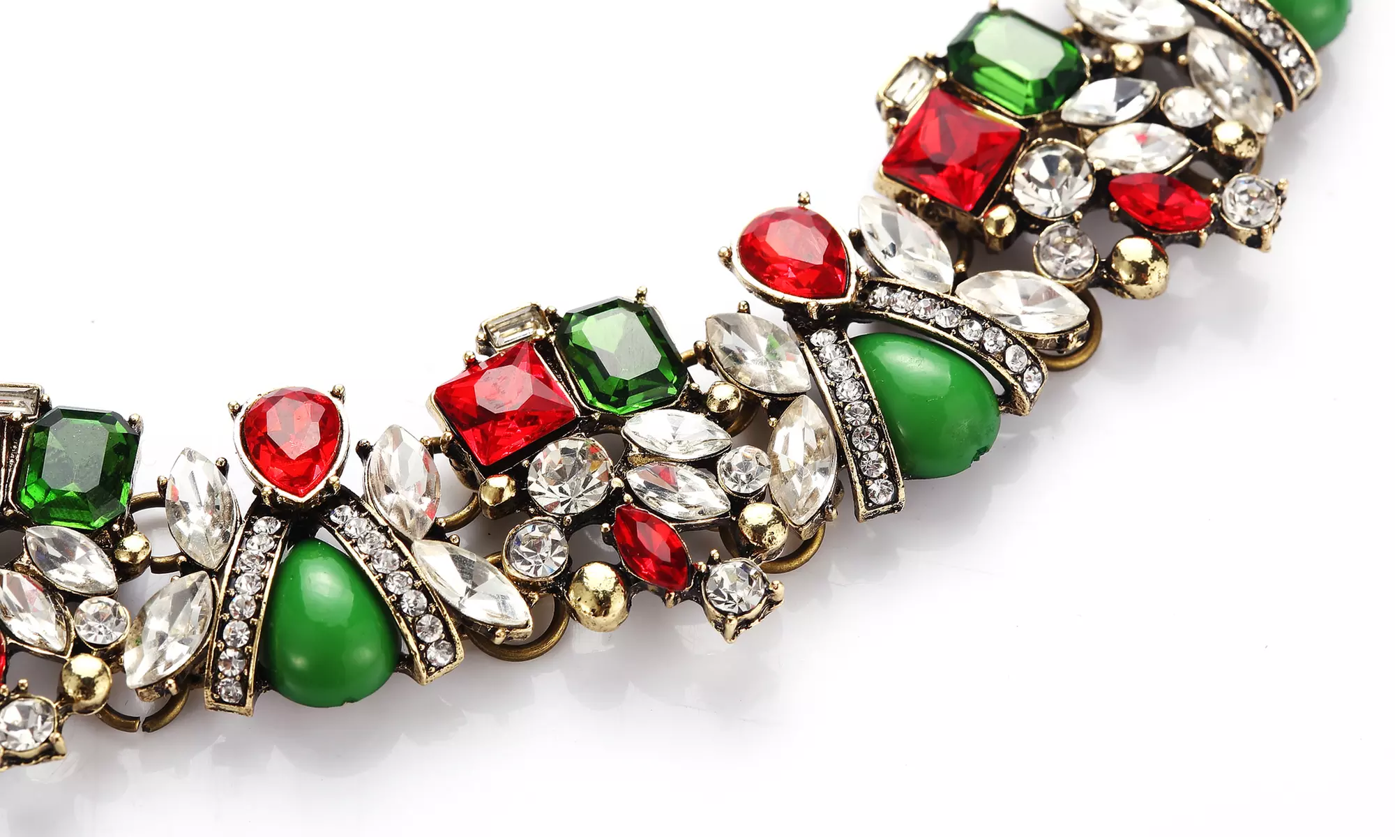 One, Two, or Three Happy Holidays Statement Necklaces with Free Shipping from Novadab (Up to 70% Off) - Second Medium