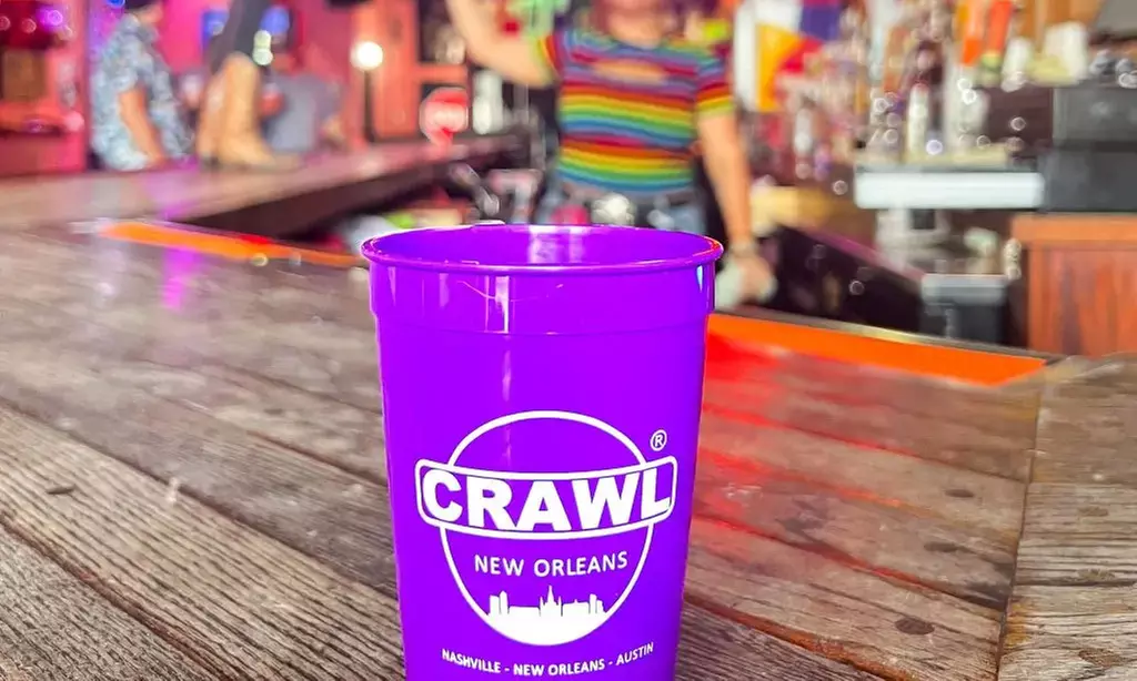 Experience New Orleans Bourbon Street: 1, 2, or 4-Person Bar Crawl 