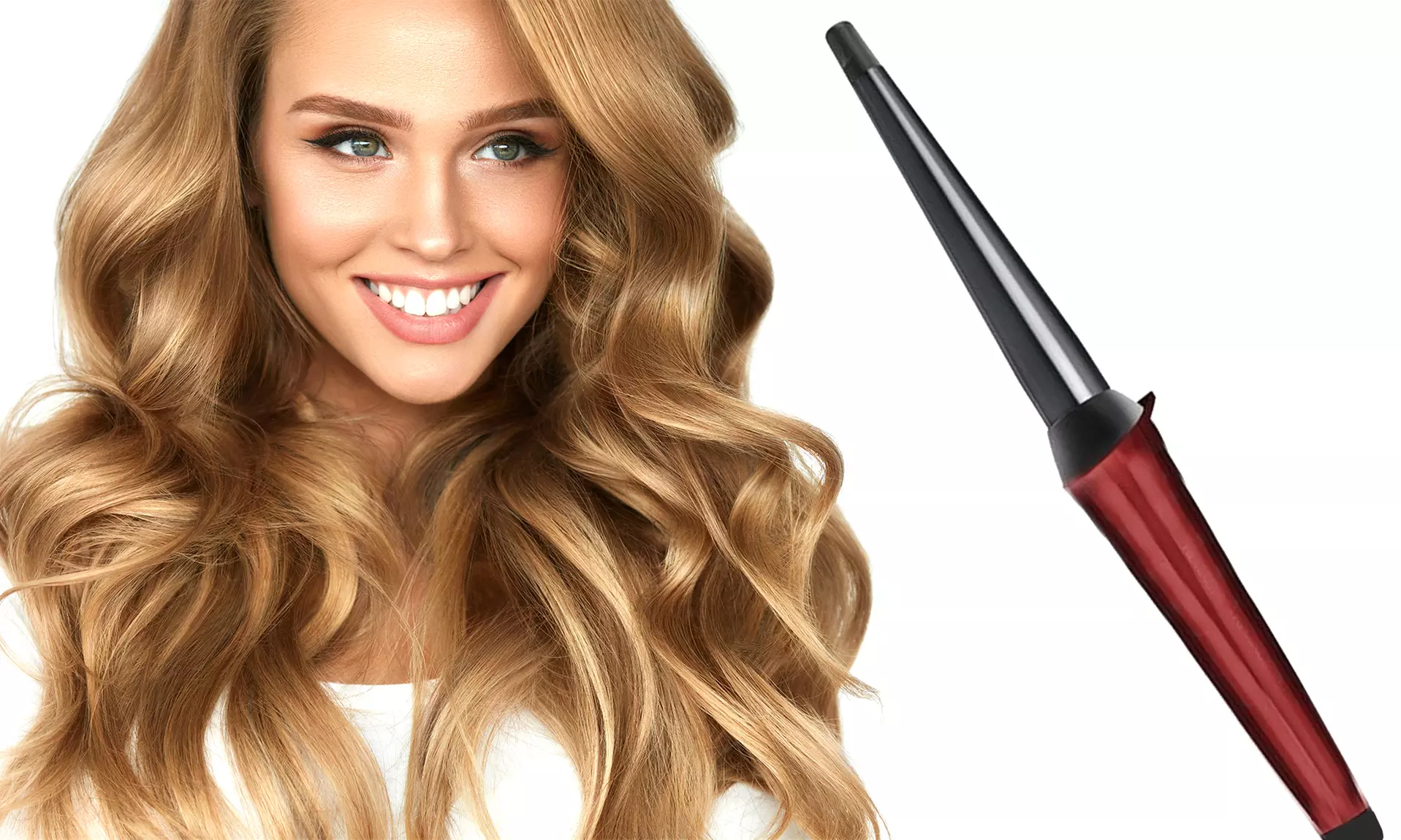 Professional Ceramic Hair Curling Wand - Primary Image