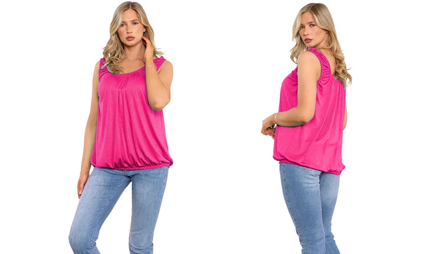 Image 5: Women's Soft Jersey Balloon Vest