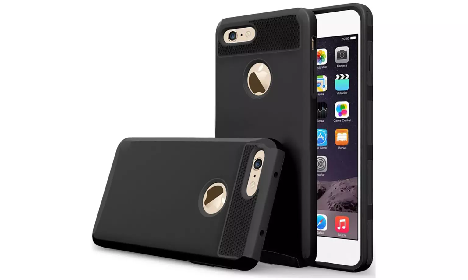 Waloo Rugged Case for iPhone 7/8 and 7 Plus/8 Plus - Second Medium