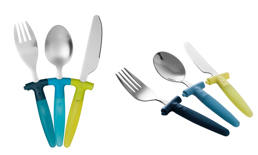 Image 3: Three-Piece Kid's Cutlery Set 