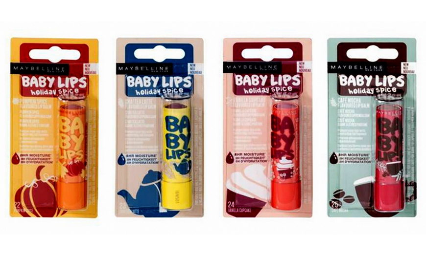 Image 2: Maybelline Lip Balms Set