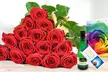 Rote Rosen, bunte Rosen, Rosenherz od. eine dauerhaft haltbare Rose als Präsent bei Bluvesa (bis zu 29% sparen) - Second Medium