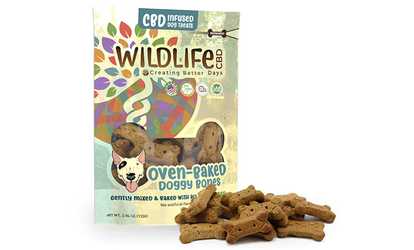 Creating Better Days Wildlife CBD-Infused Dog Bone Treats (150mg)