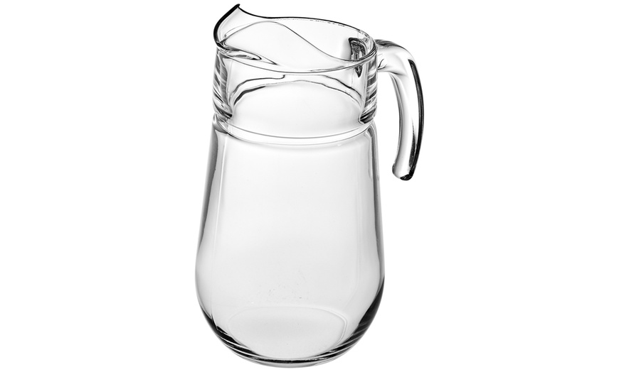 Image 8: Pasabahce Glass Water Jug