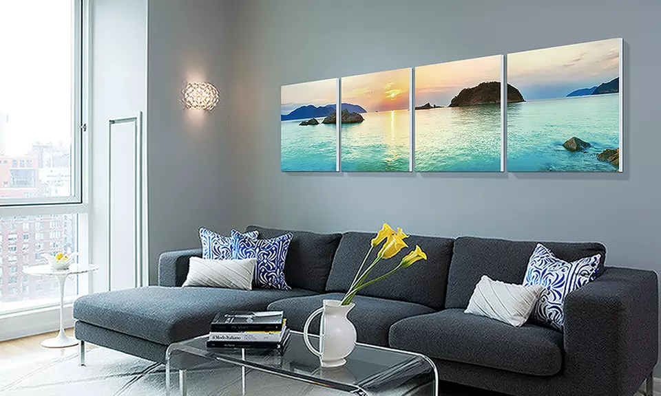 Multi-Panel Landscape Photography on Gallery-Wrapped Canvas - Primary Image