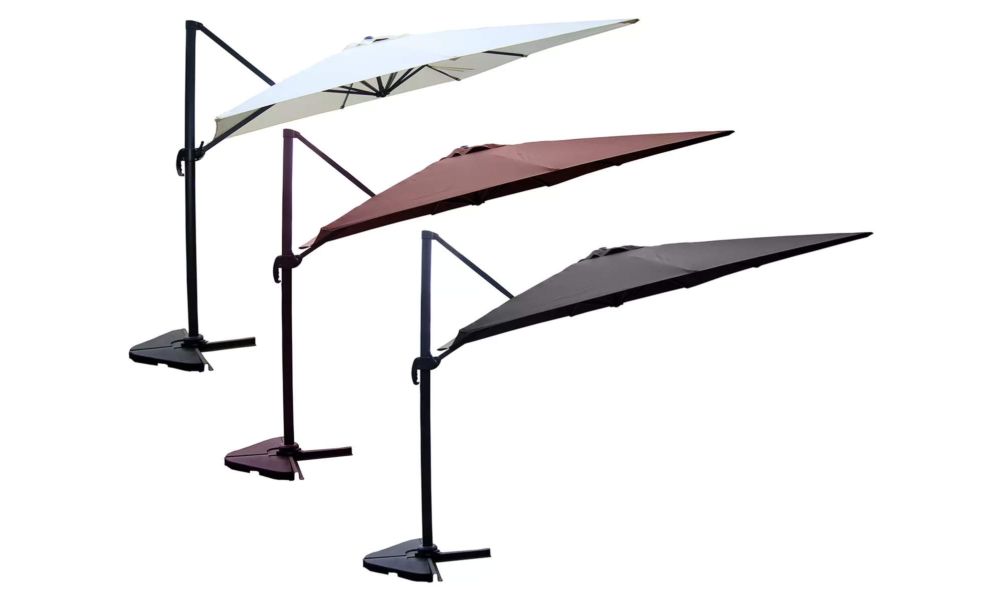 Parasol déporté Praia ou dalles de lestage Côté Lounge, livraison offerte - Primary Image