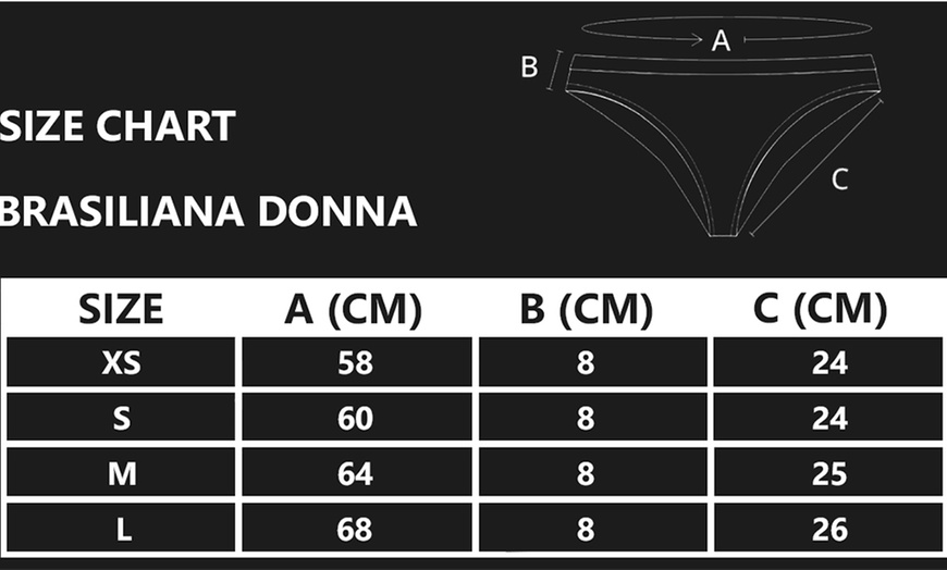 Image 35: Lot de 6 culottes coupe brésilienne Pyrex