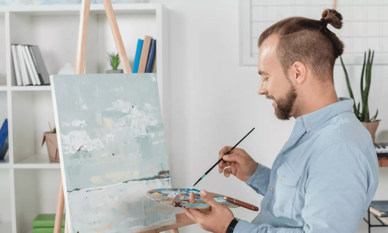 $37.50 for 2-Hour Virtual Paint & Sip with Live DJ & Supplies Included from Paint and Sip Live ($50 Value) - Primary Image