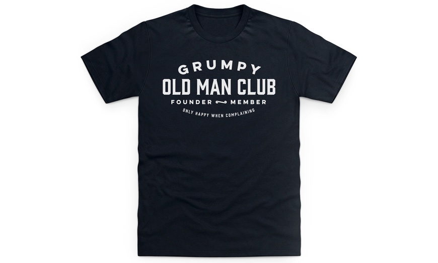 Image 2: Grumpy Old Man Club T-Shirt