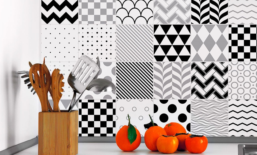 Image 30: 24 Wall Stickers Tiles