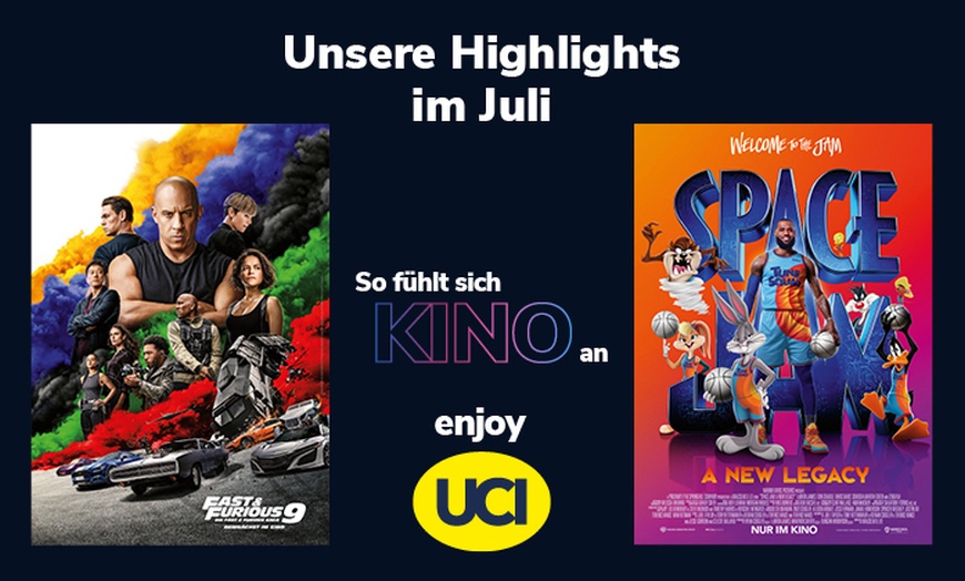 Kino Inkl. Popcorn Und Getränk - UCI Kino | Groupon