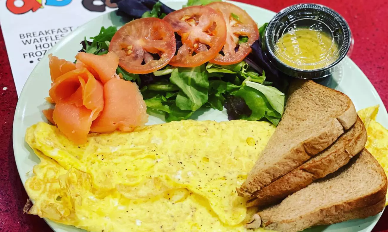 Experience Arbuz Cafe's gourmet crepes and more with $10 credit for takeout or dine-in, saving up to 29% - Second Medium