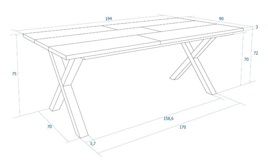 Image 13: Table à manger pour 10 personnes