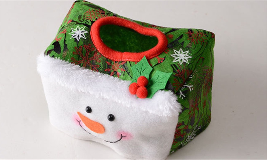 Image 2: Christmas Tissue Box 