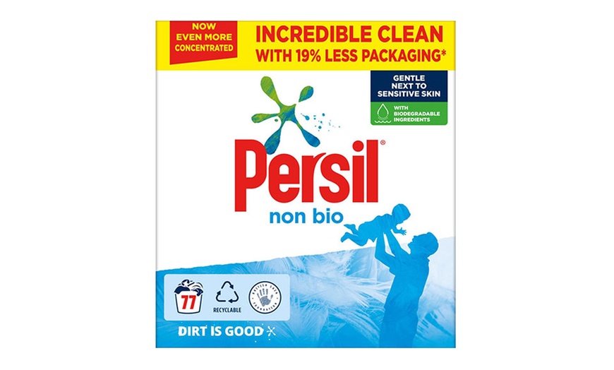 Image 1: Persil Non-Bio Laundry Washing Detergent Gentle Next to Sensitive Skin