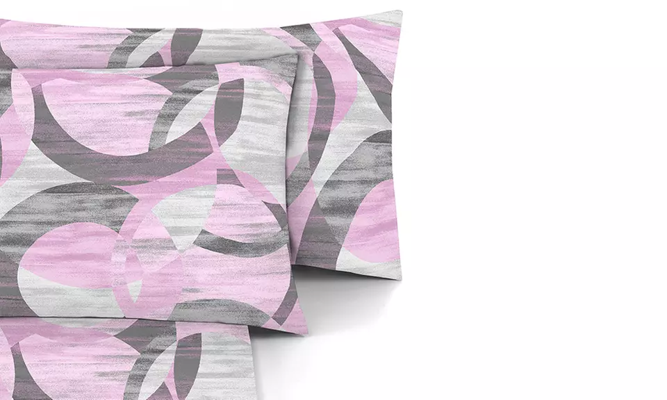 Completo Lenzuola No Stiro, Microfibra effetto Seta, Made in Italy