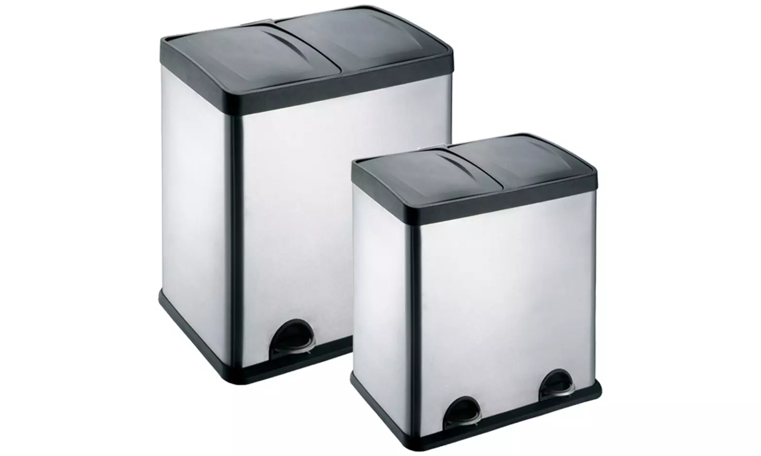 48L or 60L Two-Compartment Pedal Bin - Primary Image