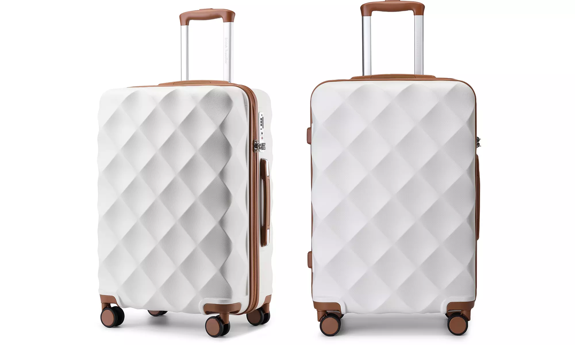 Set van 1, 2 of 4 koffers inclusief reistassen