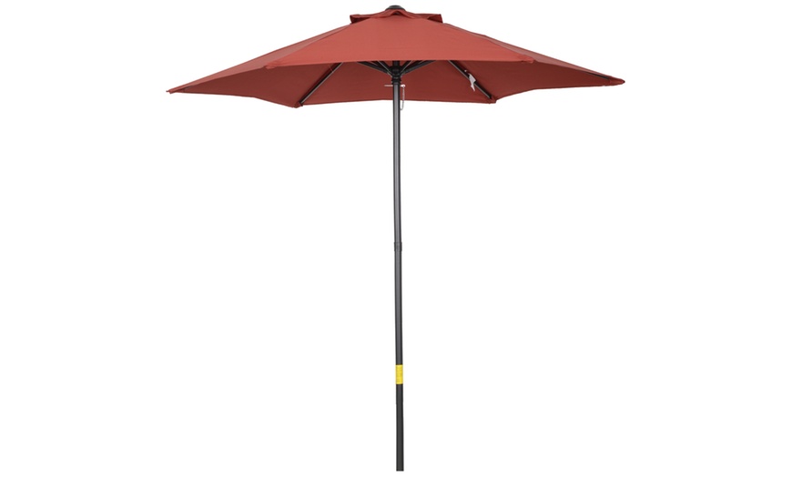 Image 12: Outsunny 2m Patio Umbrella