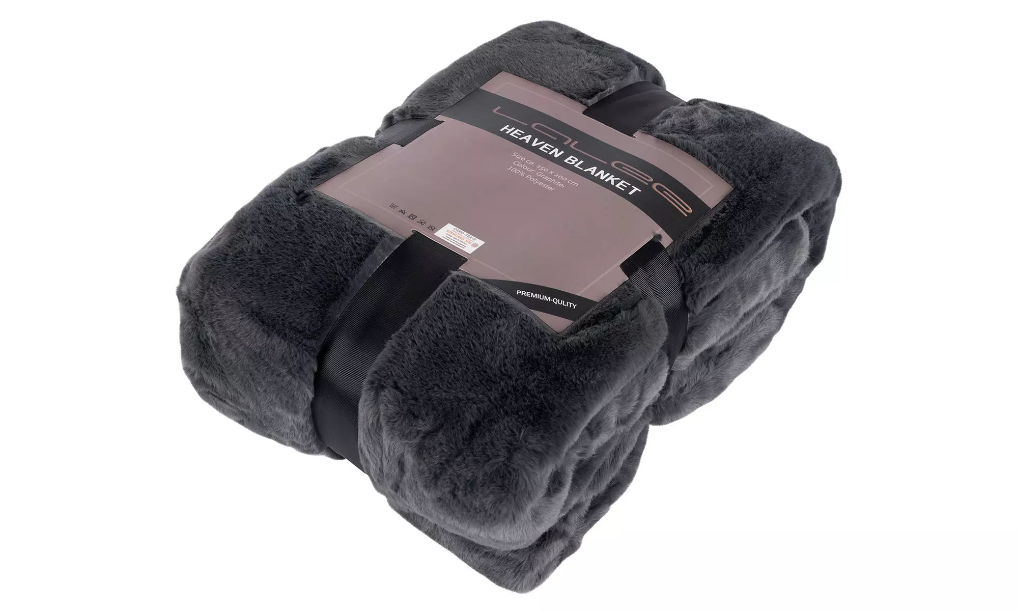 Wohndecke „Heaven" in Felloptik 150 x 200 cm