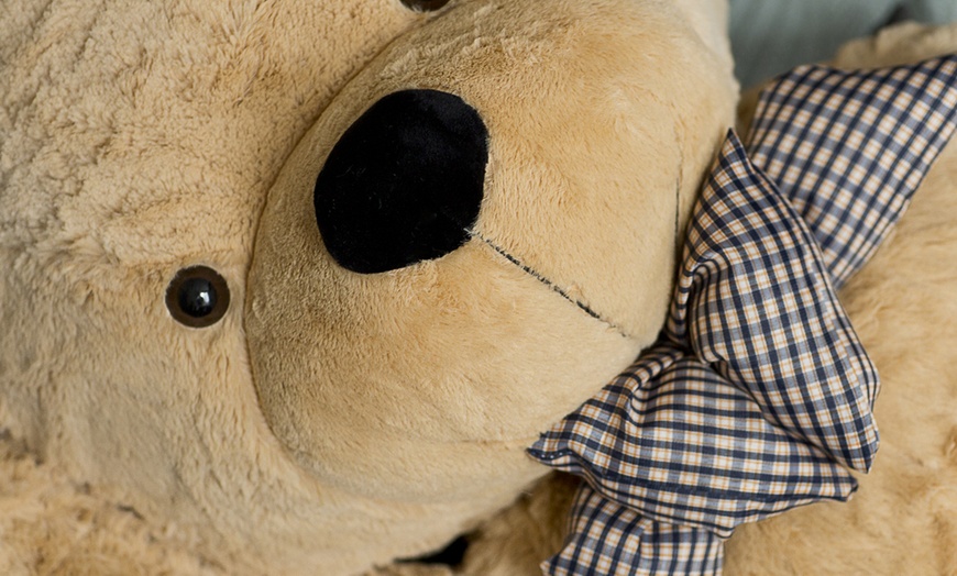 Image 30: Oversized Soft Teddy Bear