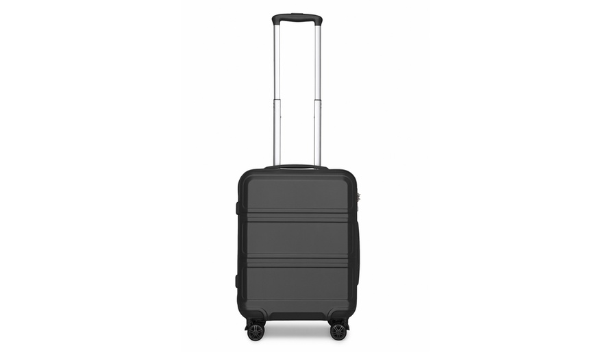 Image 22: KONO 20 Inch Cabin Suitcase Durable ABS Luggage with a Travel Bag