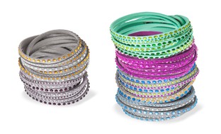 Austrian Crystal Wrap Bracelets