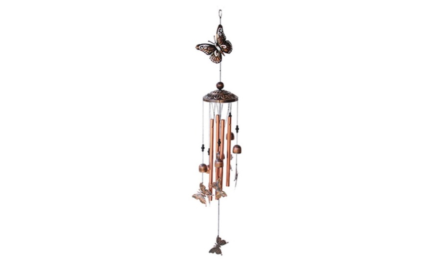 Image 4: Vintage-Style Metal Wind Chimes