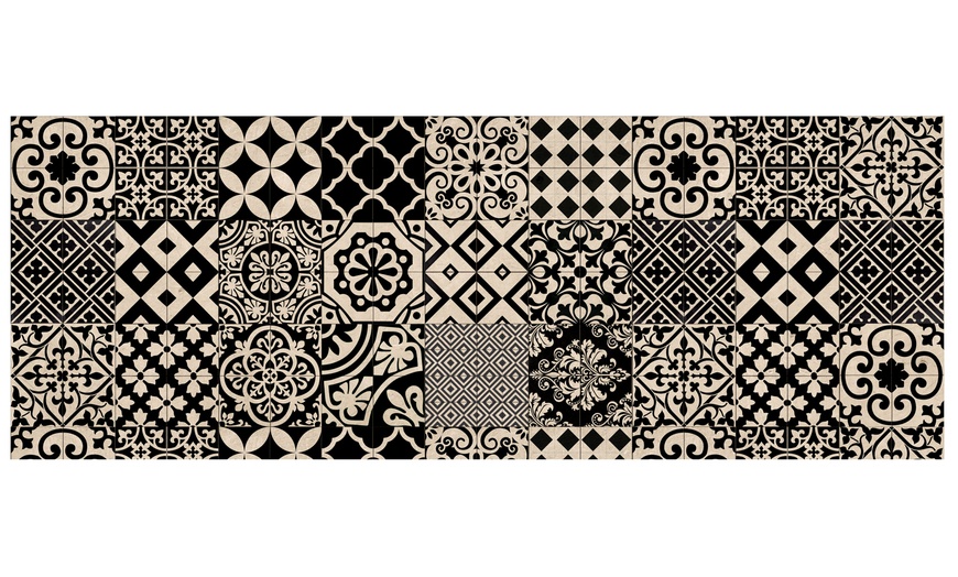 Image 30: Non-Slip Kitchen Runner Rug with Digital Print 