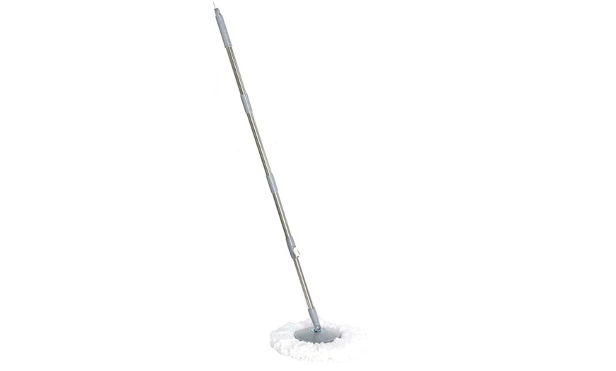 Image 8: Duo Floor Spin Mop with Three Heads