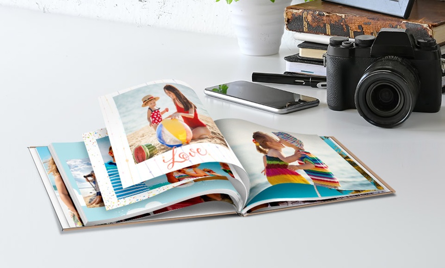 Image 2: Livre photo couverture rigide A5 ou A4 avec Photo Gifts