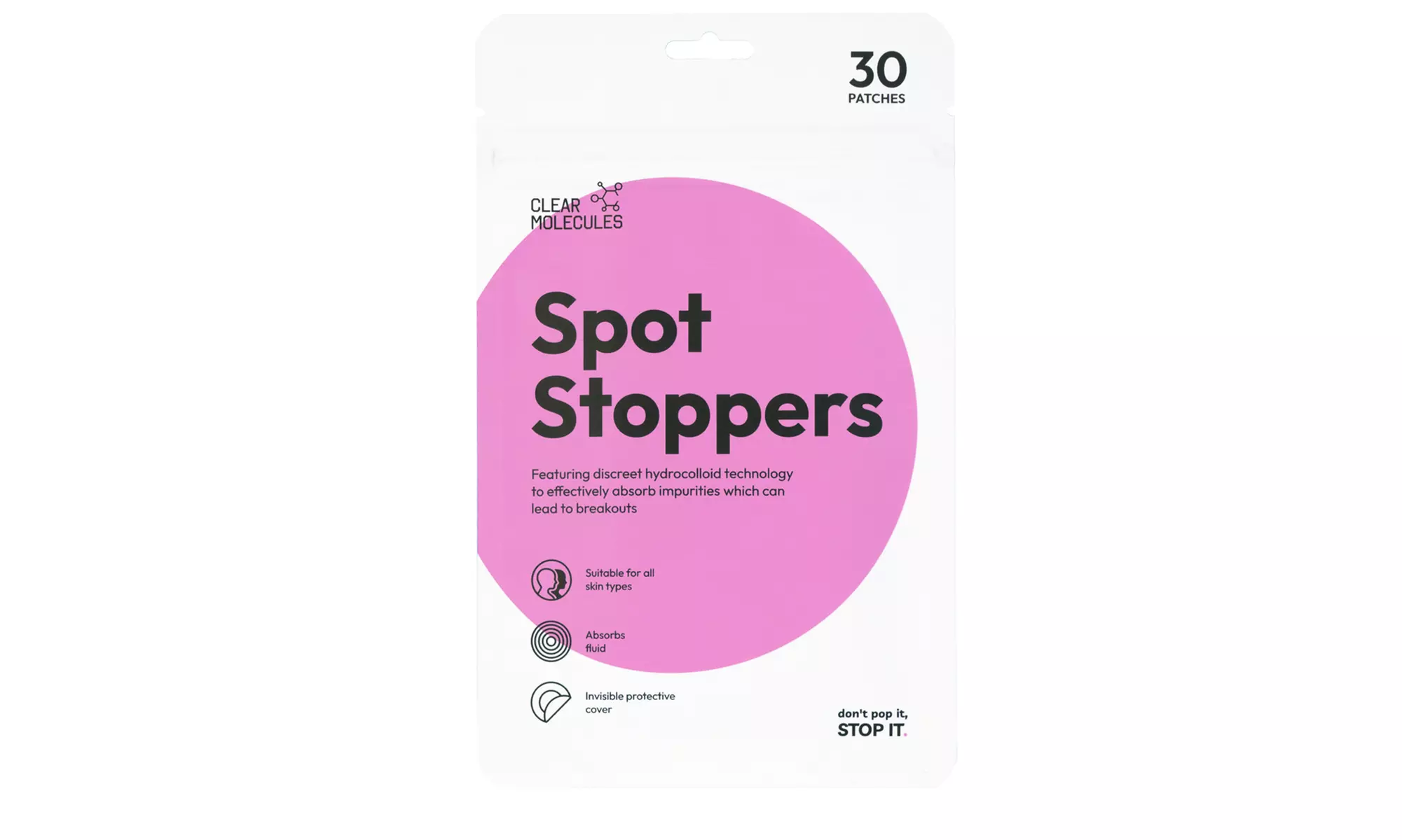 30 o 60 patches invisibili per brufoli