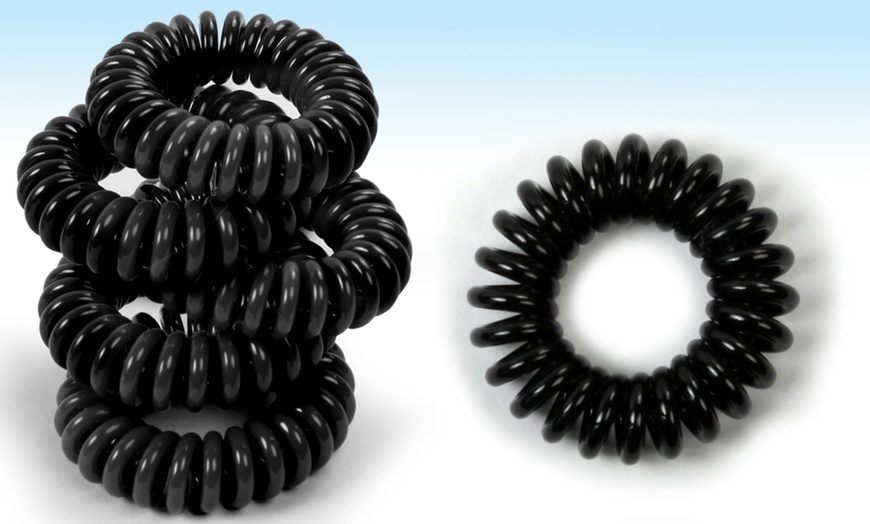 Image 3: Spiral Hair Bobbles 5-Pack