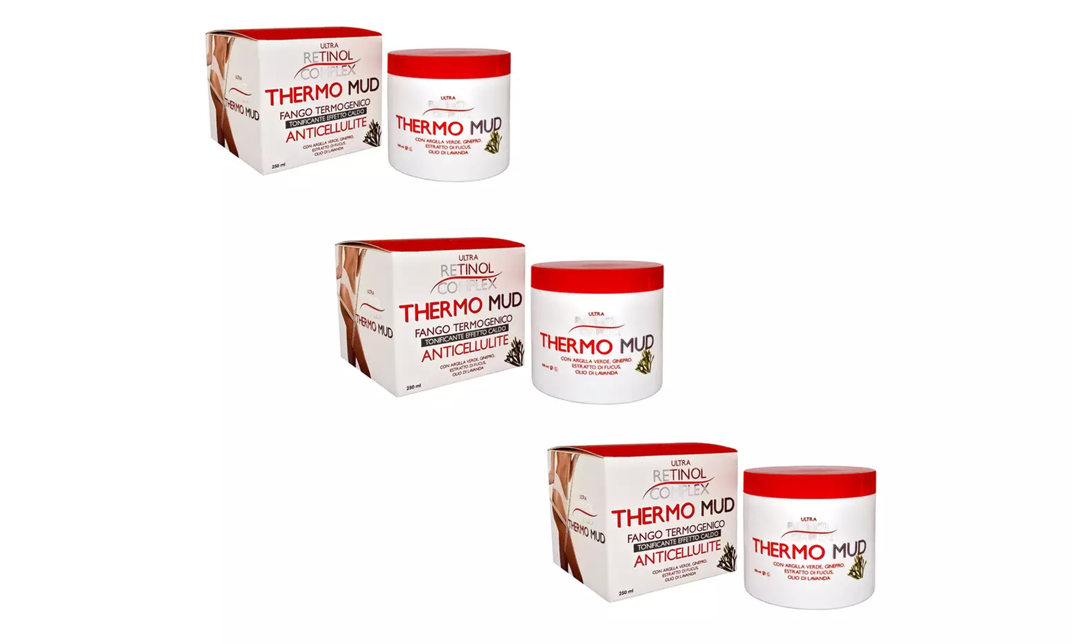 2 o 3 fanghi corpo Retinol Complex