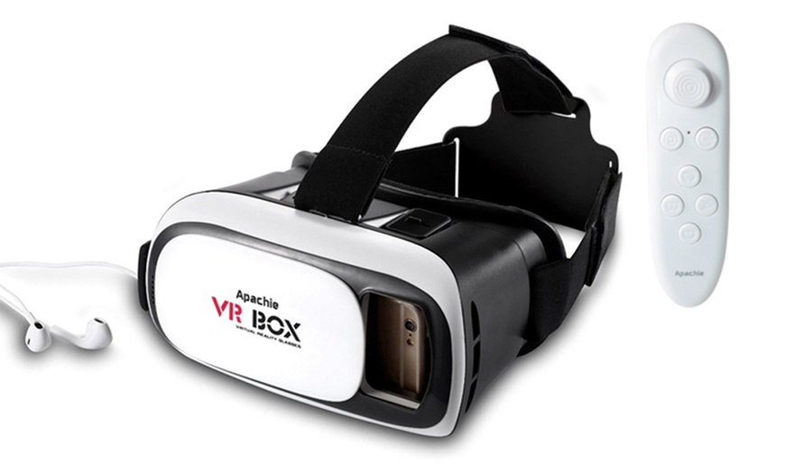 Image 1: Apachie VR Virtual Reality Headset