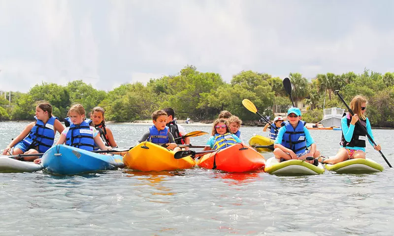 Weekday Two-Hour Kayak or Stand-Up Paddleboard Rental for Two or Four at Black Hall Outfitters (Up to 43% Off) - Primary Image