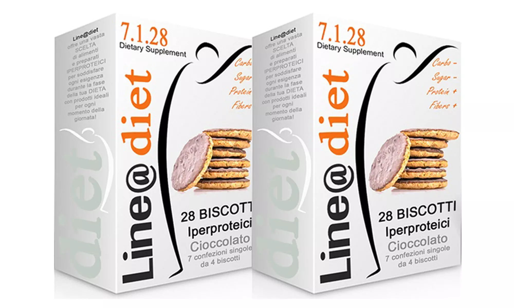 1, 2 o 4 confezioni di biscotti proteici Lineadiet