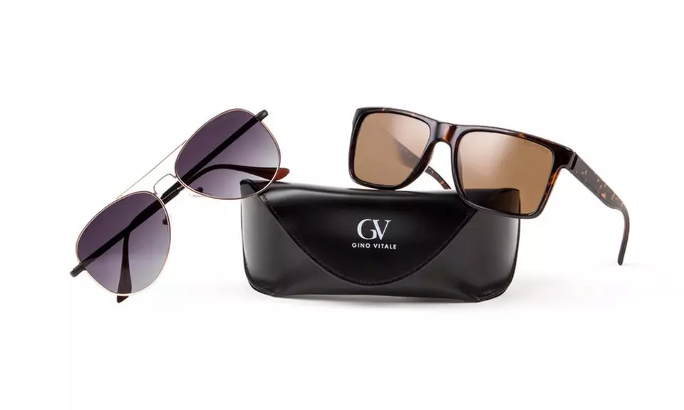 Gino Vitale Unisex Polarized Sunglasses - Primary Image