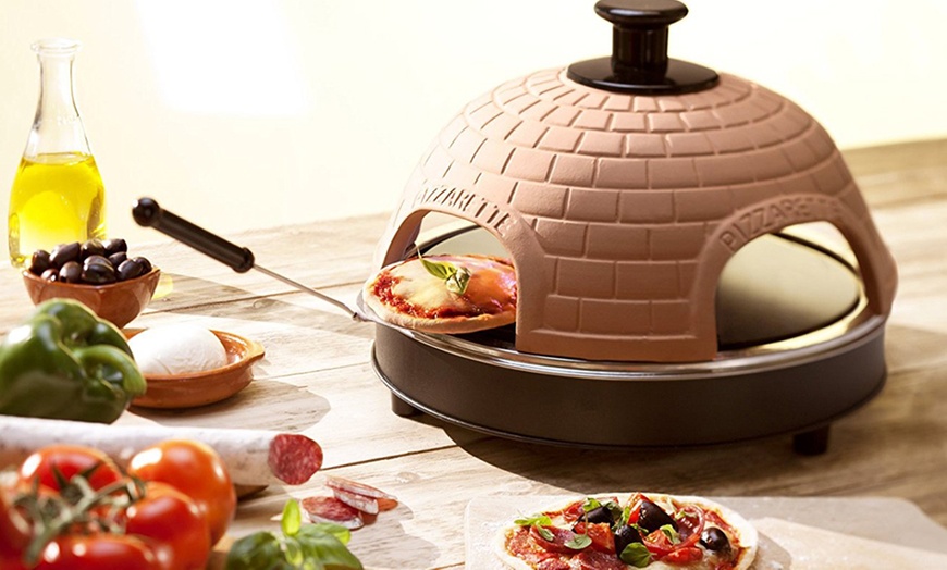 Image 1: Global Gourmet Italian Pizza Oven