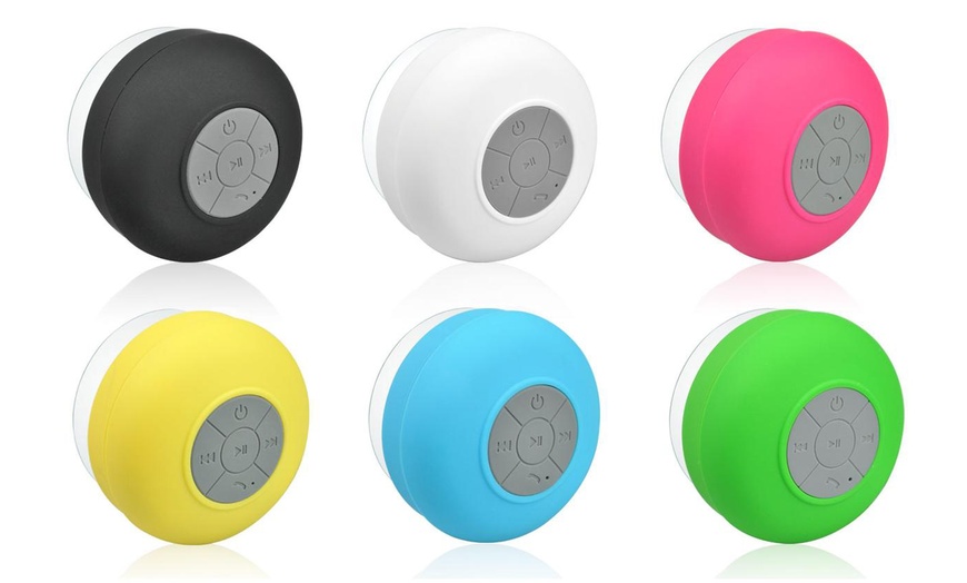 Image 2: Bluetooth Shower Speaker