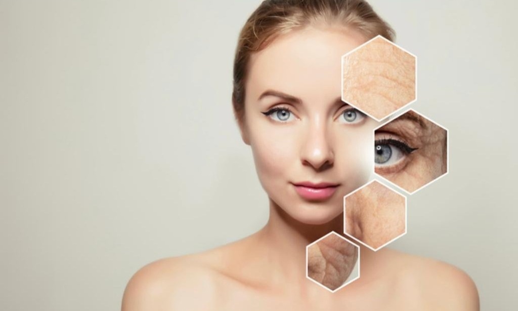 Collageen-gezichtsbehandeling