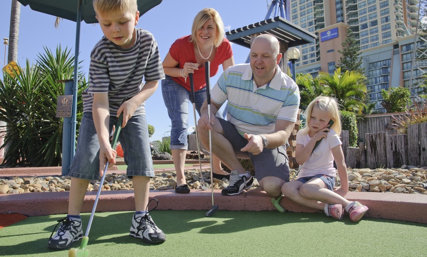 Image 1: 18 Holes of Mini Golf